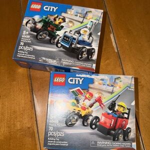 LEGO City Fire and Police Action Set